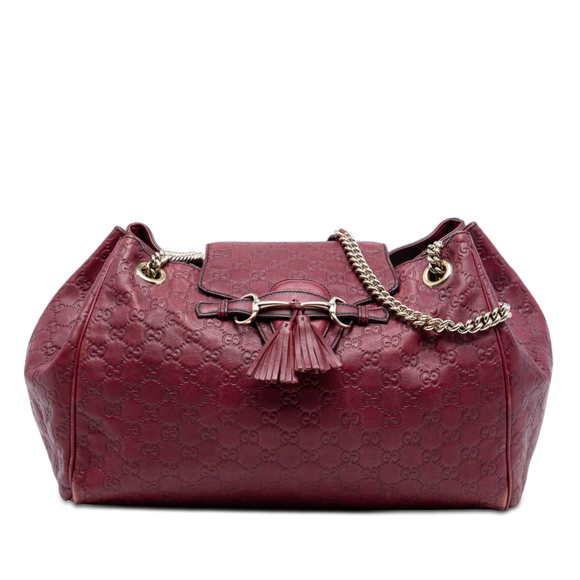 Gucci Handbags - Pre-Loved Gucci Large Guccissima Emily Chain Shoulder Bag
